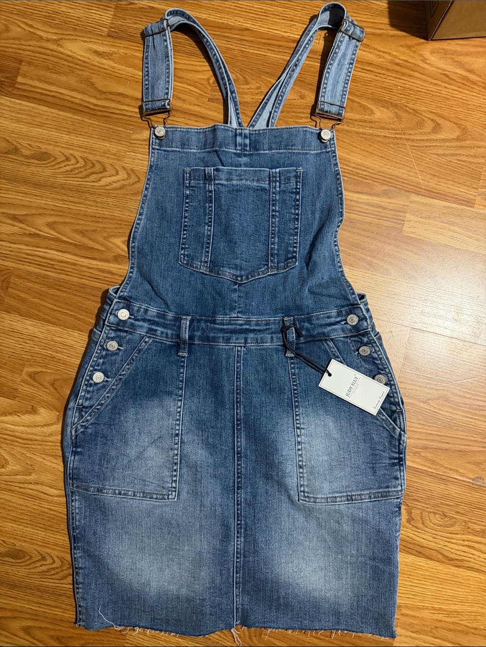 Judy Blue Denim Overall Dress - Classic Blue